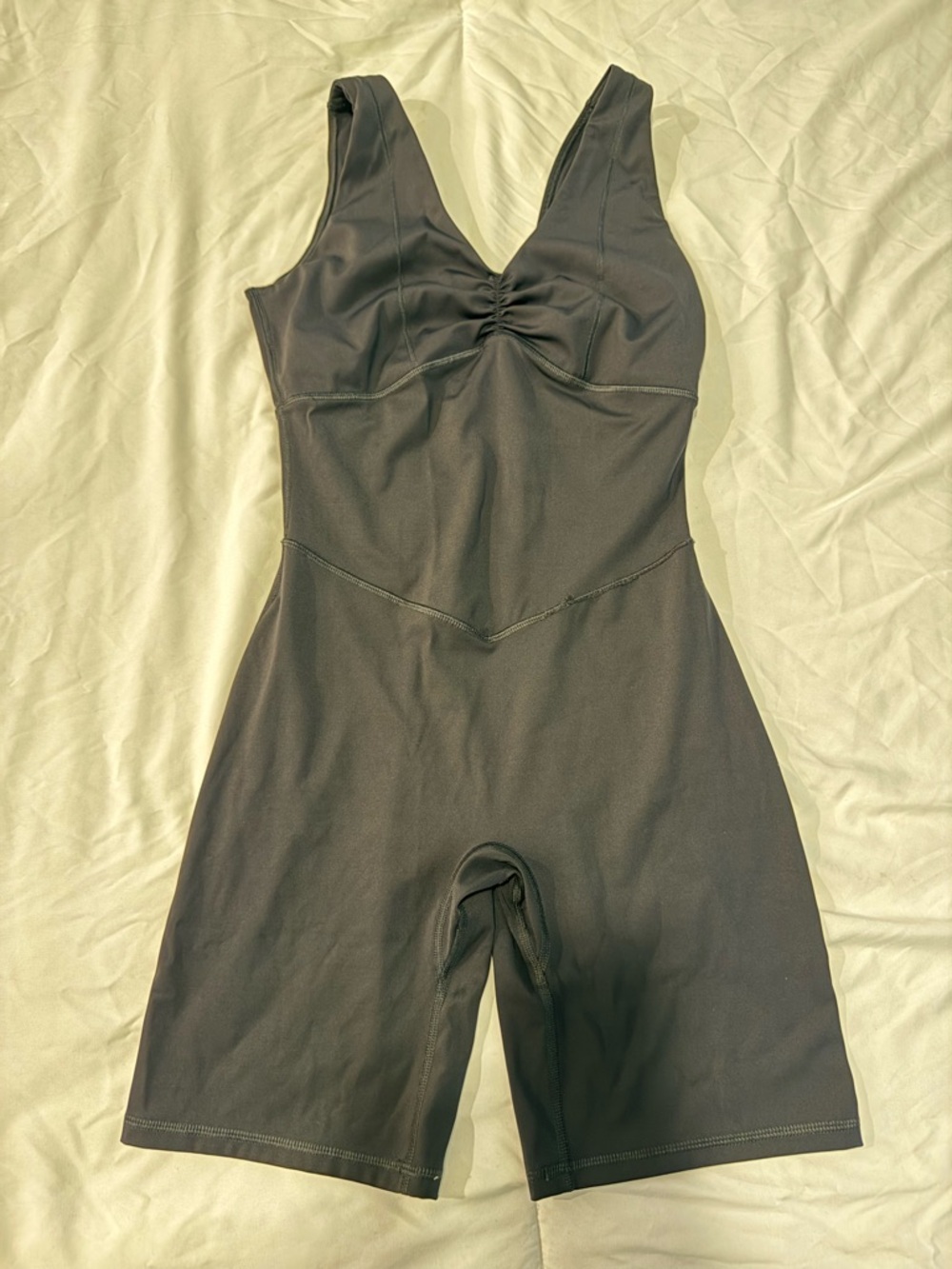 Gymshark activewear Black One-Piece Short Bodysuit